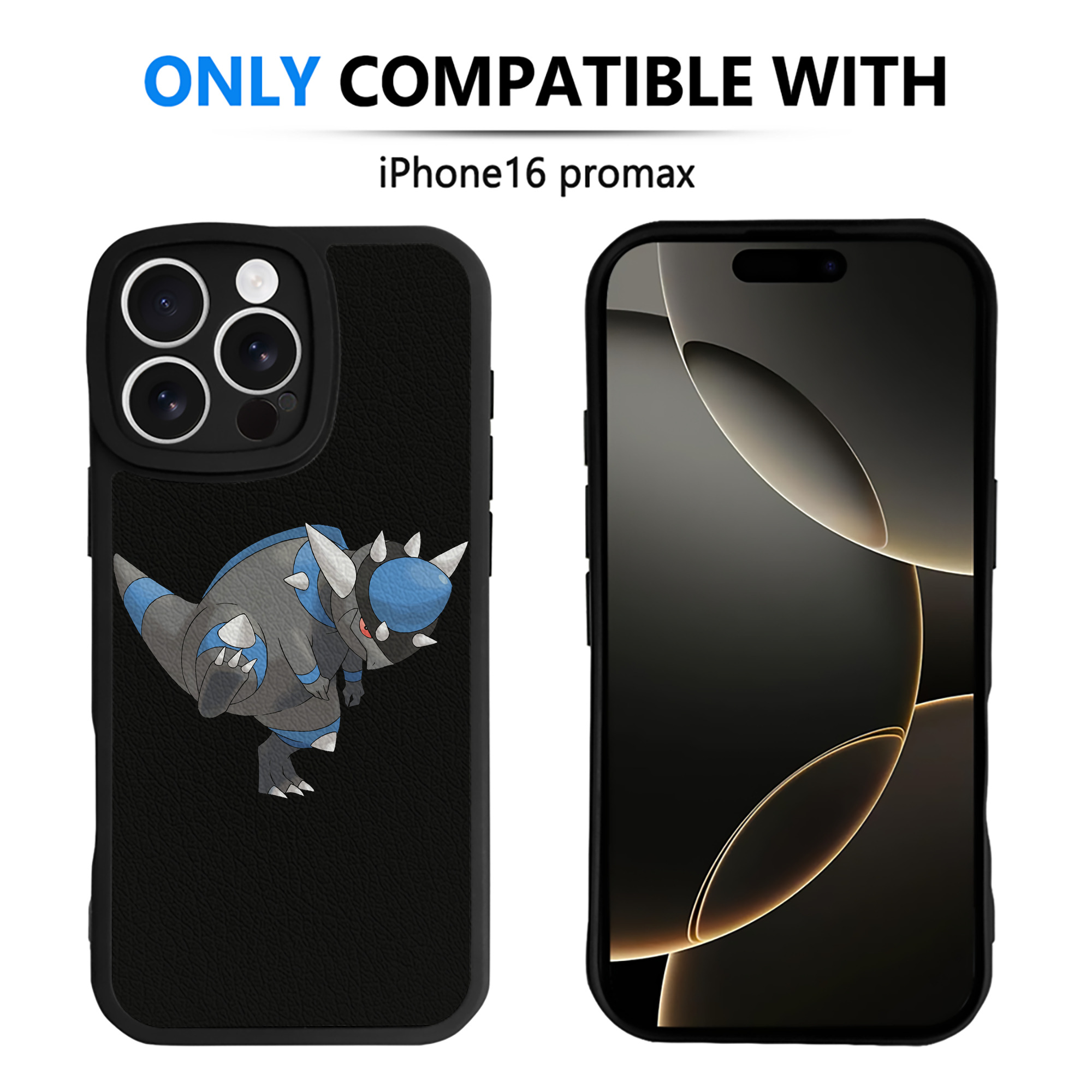 （画像用） ポケットモンスター Pokémon 【iPhone 16シリーズ対応】シリコンスマホケース（レザー調） 材質：シリコン